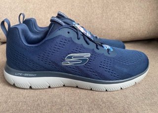 Zapatillas Skechers Talla 44 Azul/Gris