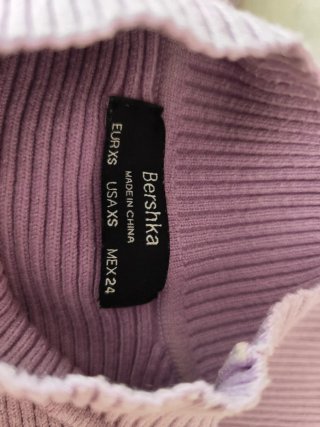 Jersey Bershka violeta / morado / lila