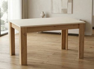 Mesa comedor extensible corfu 140 a 200 cm nuev