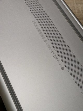 Ordenador portátil HP Plata
