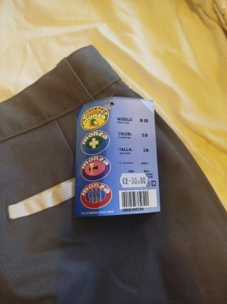 Pantalón de trabajo gris