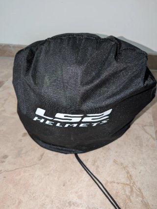 Casco Moto LS2 Negro Amarillo Gris