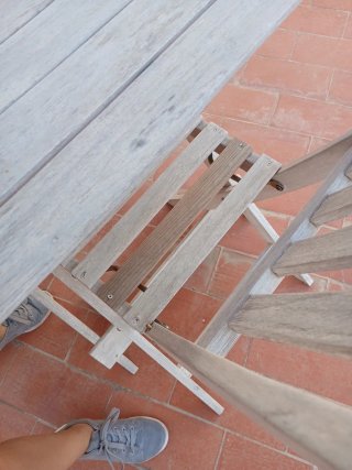 Mesa y Sillas de Jardín Plegables