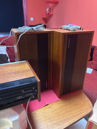 Tocadiscos + Amplificador Radio + Altavoces