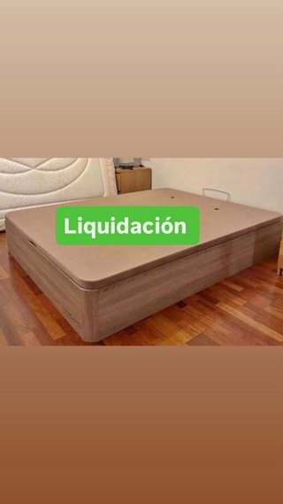 Base de cama de madera
