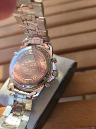 Reloj Lotus Cronógrafo Acero Ref. 15110