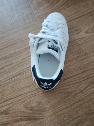 Tenis Adidas Superstar Blancos y Azules