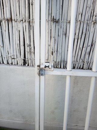 3 Rejas de aluminio blancas