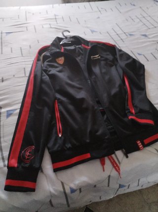 Chándal Sevilla FC Li-Ning Negro Naranja