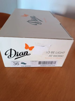 Zapatos Dian Azul número 36