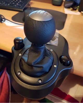 Logitech G923 + Palanca de Cambios