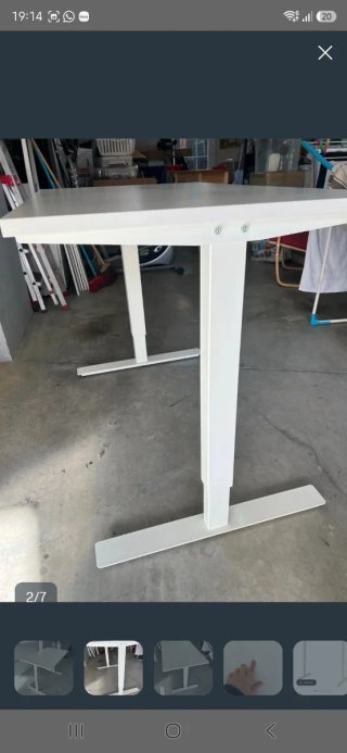 Escritorio elevable Ikea Trotten
