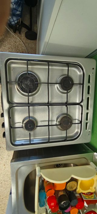 Cocina de gas con horno