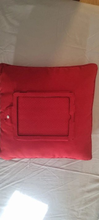 Cojín para tablet rojo
