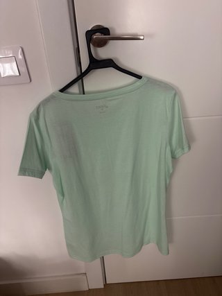 Camiseta deportiva Asics azul verdoso M Mujer