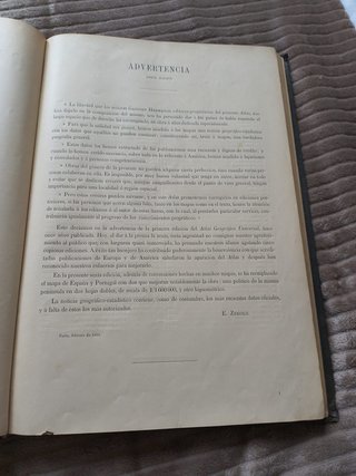 Atlas Geográfico Universal Garnier Hermanos