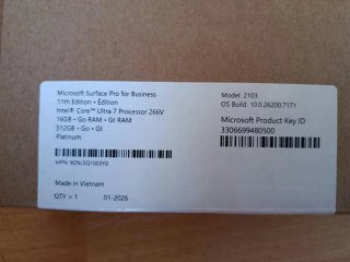 Microsoft Surface Pro Copilot+ PC (Negro)