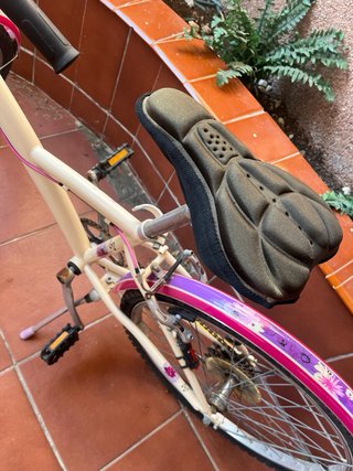 Bicicleta niña con cesta