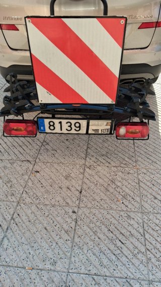 Portabicis bola 3 bicis