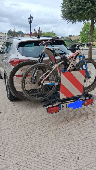 Portabicis bola 3 bicis