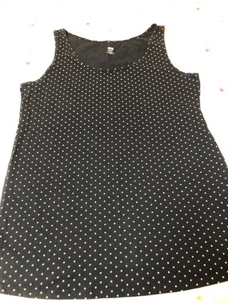Camiseta premamá H&M lunares talla L