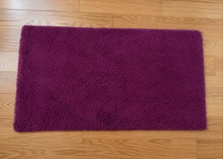 Alfombra Morada de Tela