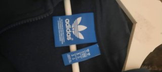Sudadera Adidas Azul Marino con Capucha