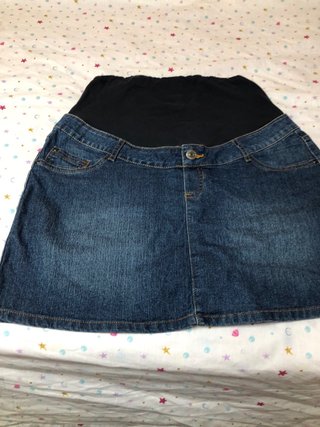 Falda premamá vaquera talla 42