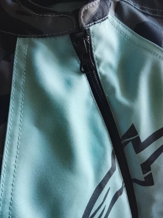 Chaqueta Moto Alpinestars Camuflaje Azul