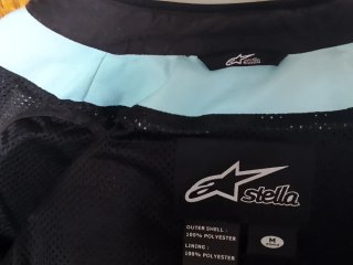 Chaqueta Moto Alpinestars Camuflaje Azul