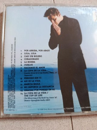 Lote 5 CDs Ricky Martin Latino