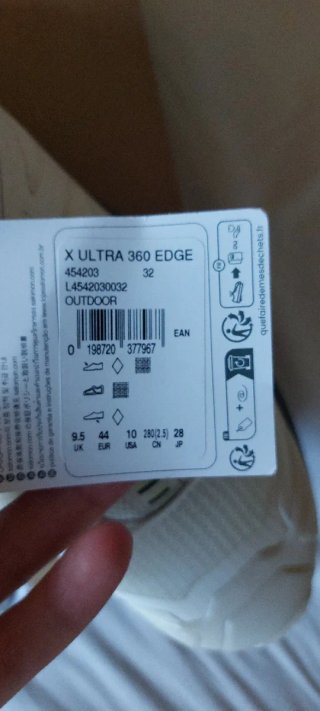 Zapatillas Salomon X ULTRA 360 EDGE Beige/Verde 44