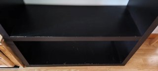 Estantería Ikea Negra