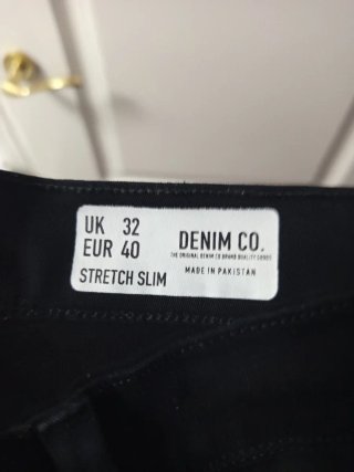 Pantalón corto negro hombre Talla 40