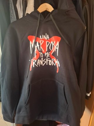 Camiseta Negra Calavera Multicolor