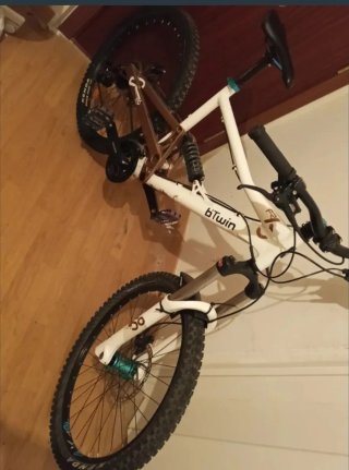 Bicicleta Btwin Doble Suspensión