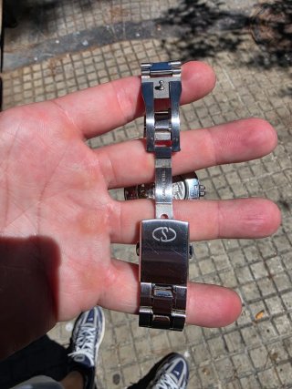 Orient Star Reloj Azul y Plateado