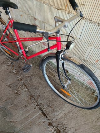Bicicleta Paseo Mujer Roja