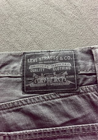 Levi's shorts Vaqueros Vintage Hombre Gris W32/M
