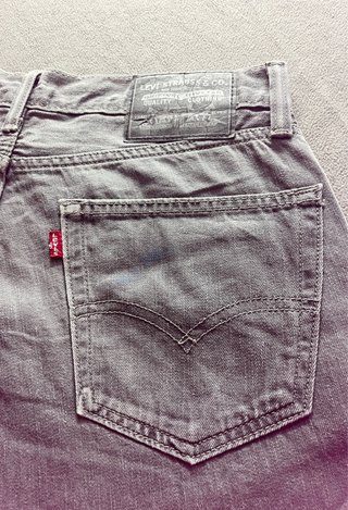 Levi's shorts Vaqueros Vintage Hombre Gris W32/M