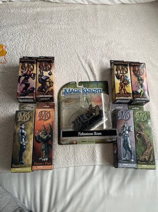 Lote Mage Knight Uprising Booster Packs