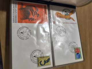 2 Álbumes Sobres Primer Día FDC ONU