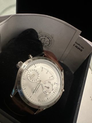 Reloj BMW Cuero Marrón / Acero