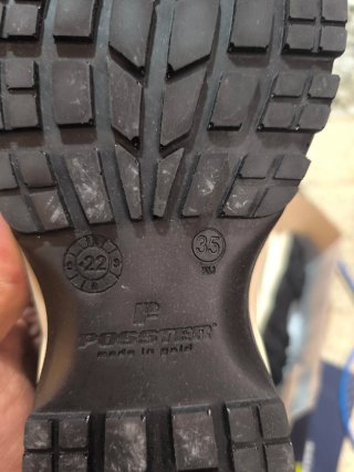Botas de seguridad POSSET caña baja