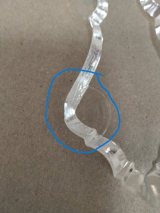 Prisma di cristallo per lampadario