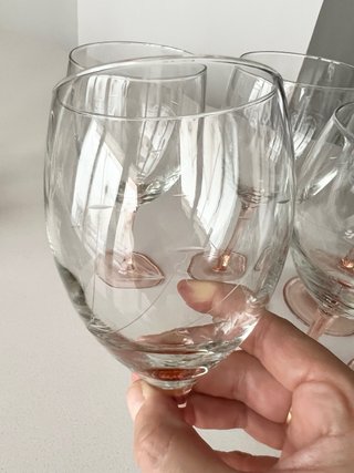 Set 8 copas Luminarc Francia 80s