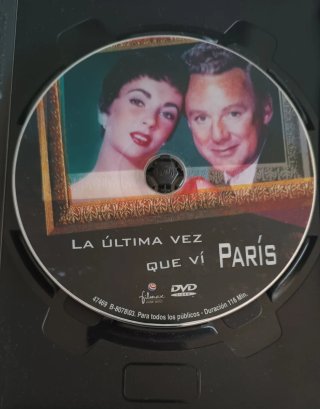La última vez que ví Paris dvd