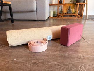 Pack Yoga: Esterilla, Bloque y Correa