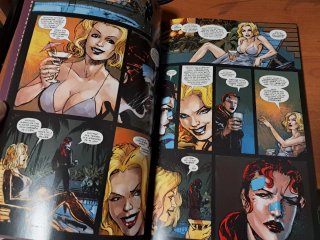 Cómic Viuda negra las cosas que dicen de ella
