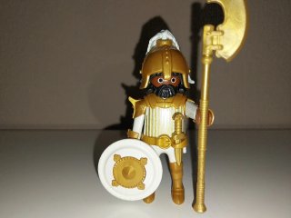Playmobil Soldado Medieval Especial Dorado